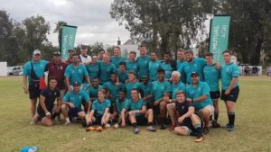 St Charles College prefects visit the boys in the Pre-Primary School