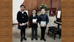 OLD BOY Cecil Ritson visit Glenwood High