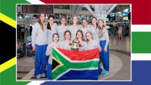 Hoërskool Vryburg 1ste Rugbyspan-oefengroep hou spanbou