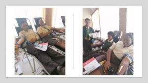 Grenville High School donate blood
