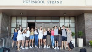 Hoërskool Strand verwelkom hul Belgiese vriende