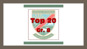 Hoërskool Pietersburg: Top akademiese presteerders vir kwartaal 1 – Gr 8 leerders