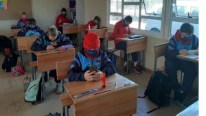 Primêre Skool Fichardtpark doen Quiz vir Wiskunde