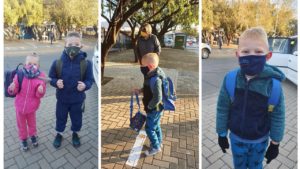 Primêre Skool Fichardtpark leerders opgewonde terug by skool