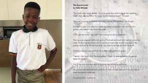 Camps Bay High School Learner wrote a story on learning under Lockdown