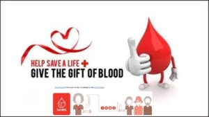 THE SANBS URGES YOU TO KEEP BLOOD STOCKS UP