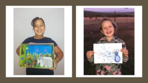 Laerskool Stulting leerders baie kunstig tydens inperking!