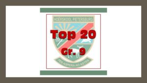 Hoërskool Pietersburg: Top akademiese presteerders vir kwartaal 1 – Gr 9 leerders