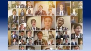 Grey College in the Virtual World Choir Game