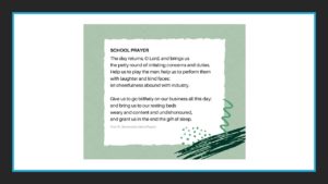 Pietermaritzburg Girls’ High School: school prayer