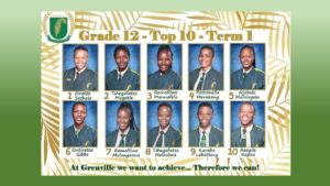 Grenville High School Grade 12 Top 10