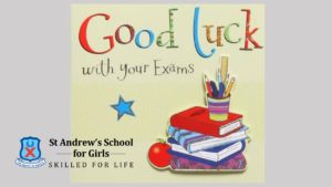 St Andrew’s School for Girls: best of luck with exams