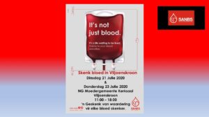 Salomon Senekal Hoërskool: Skenk bloed in Viljoenskroon