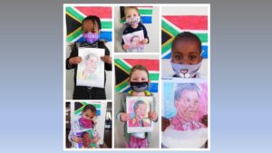 St Andrew’s School for Girls: Mandela day drawings