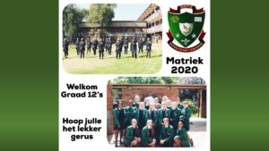 Hoërskool Reitz verwelkom matrieks terug
