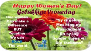 To all the women in the World – Happy Women’s Day