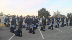 Langenhoven Gimnasium Gr 9’s terug by skool