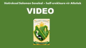 Hoërskool Solomon Senekal leerders ontvang Half-erekleure