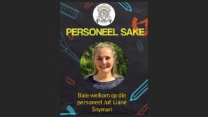 Hoërskool Bothaville verwelkom nuwe onderwyseres