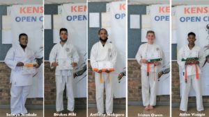 Hoërskool Adamantia Karate-leerders gradeer