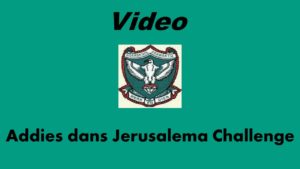 Hoërskool Adamantia matrieks dans Jerusalema voor Groot Leer