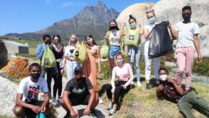 Camps Bay students clean up Maiden’s Cove