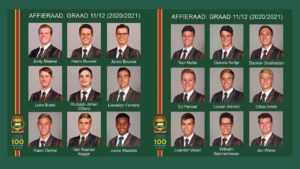 Afrikaanse Hoër Seunskool: Affieraad Graad 11/12, 10/11, 9/10 en 8/9