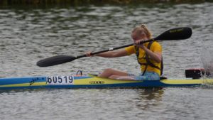 Pietermaritzburg Girls’ High School participating in Canoe Marathon