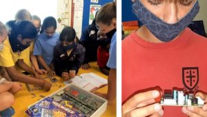 Treverton College Gr 6 learn about wiring
