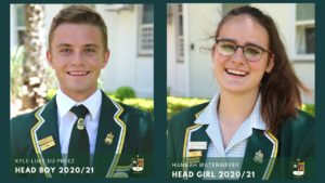 Union High School delighted to announce their head prefects