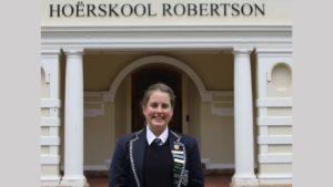 Hoërskool Robertson leerder Hoofdogter van Hugo Naudé Kunssentrum