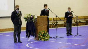 Remembrance Day Service at St Charles College