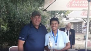Hoërskool Burgersdorp leerder blink uit in Gholftoernooi