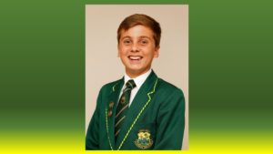 Laerskool Menlopark se Ryan Hill groet namens Gr 7’s