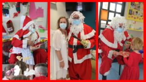 St Andrew’s Preschool visited by Father Christmas
