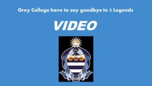 Grey Collge say goodbye to 3 legents