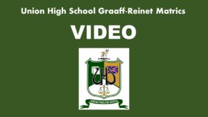 Union High School Grade 12 learners