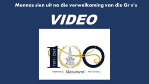 Hoërskool Monument High – Boodskap aan Gr 8’s