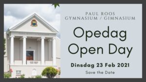 Paul Roos Gimnasium Opedag