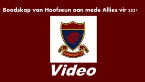 ‘n Boodskap van Imiéll, Hoofseun van Hoërskool Aliwal Noord
