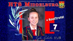 HTS Middelburg Klas van 2020 – HIER IS DIE ROOIES SE TOPPRESTEERDERS