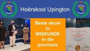 Hoërskool Upington matrieks skitter in eindeksamen