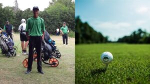 Hoërskool Punt leerder skitter in Gholf
