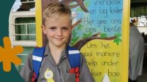 Schools That Rock verwelkom Rique Janse van Rensburg in Graad 1