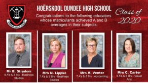 Dundee High School proud of their Teachers