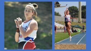 Hoërskool Nelspruit tweeling skitter by Sasolburg Atletiek