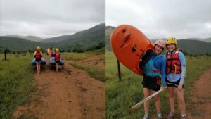 Treverton College learners enjoyed paddling outing