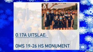 Hoër Meisieskool Oranje Netbaltoer Dag 5