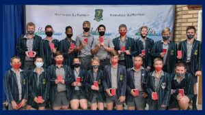 Hoërskool Bultfontein graad 8-leerders ontvang sak Bybels