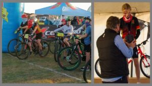 Laerskool Stulting fietsryers in aksie